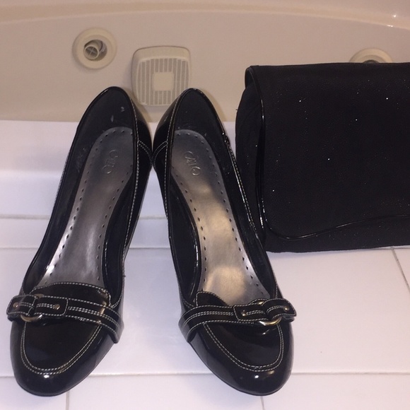 Cato Slip-On Heels - Black - NWOT - Picture 4 of 6